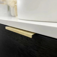 Bondi Wall Hung Single Vanity with Pure White Countertop